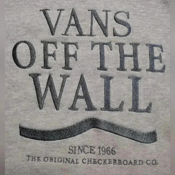 Vans Gray Crewneck pullover sweatshirt - Picture 4 of 10